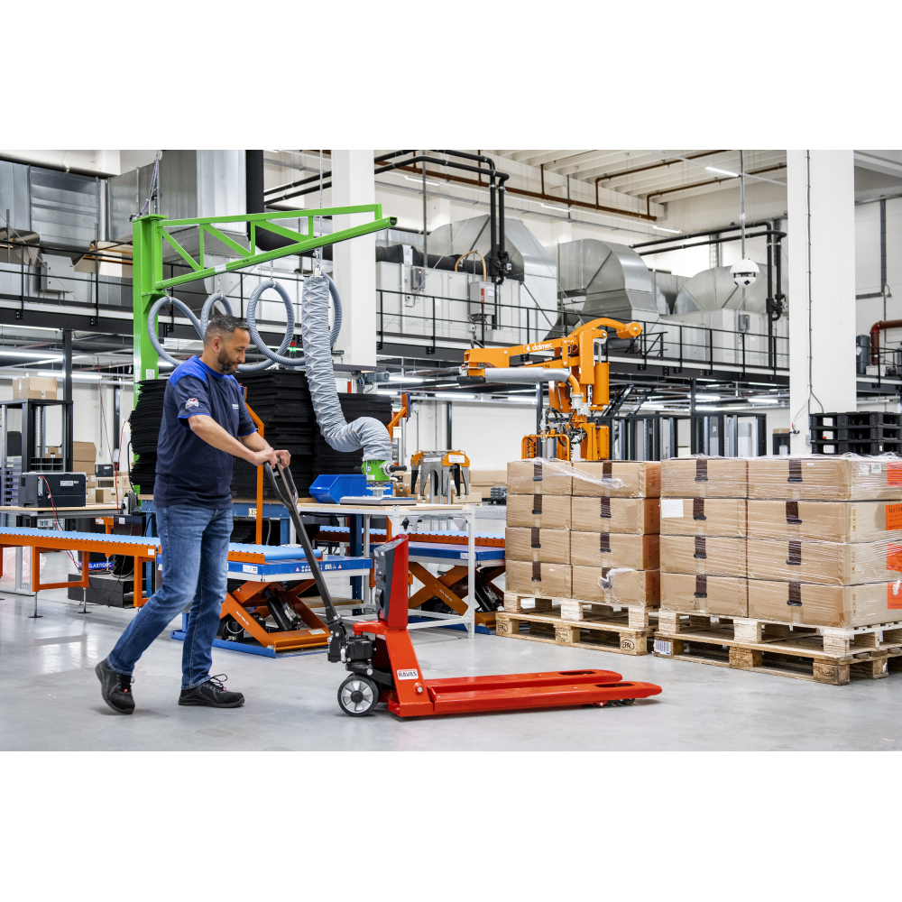 RAVAS-3200 Pallyftare med Våg - utökad funktion