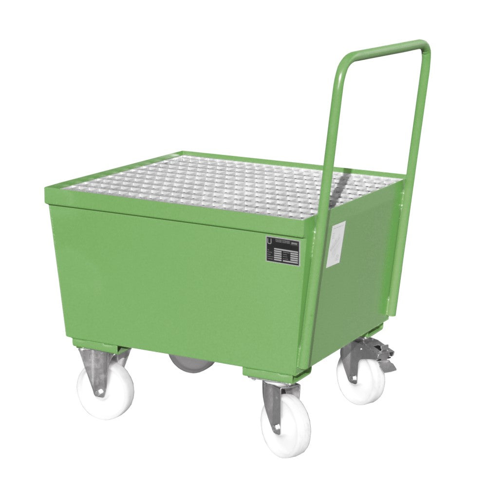 Mobila uppsamlingskärl med hjul 1-2 st 200l fat – Bauer AW-F-serien