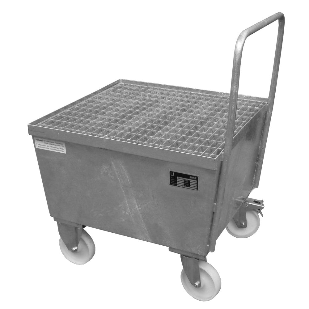 Mobila uppsamlingskärl med hjul 1-2 st 200l fat – Bauer AW-F-serien