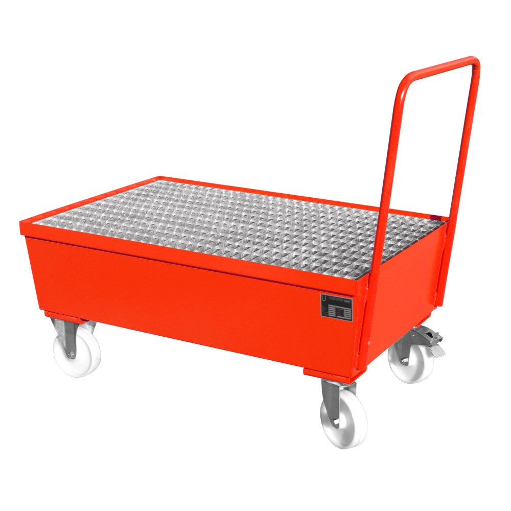 Mobila uppsamlingskärl med hjul 1-2 st 200l fat – Bauer AW-F-serien