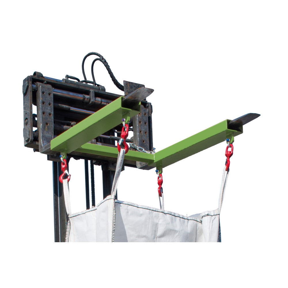 Bauer Travers TBB-W för att lyfta och transportera fyllda säckar