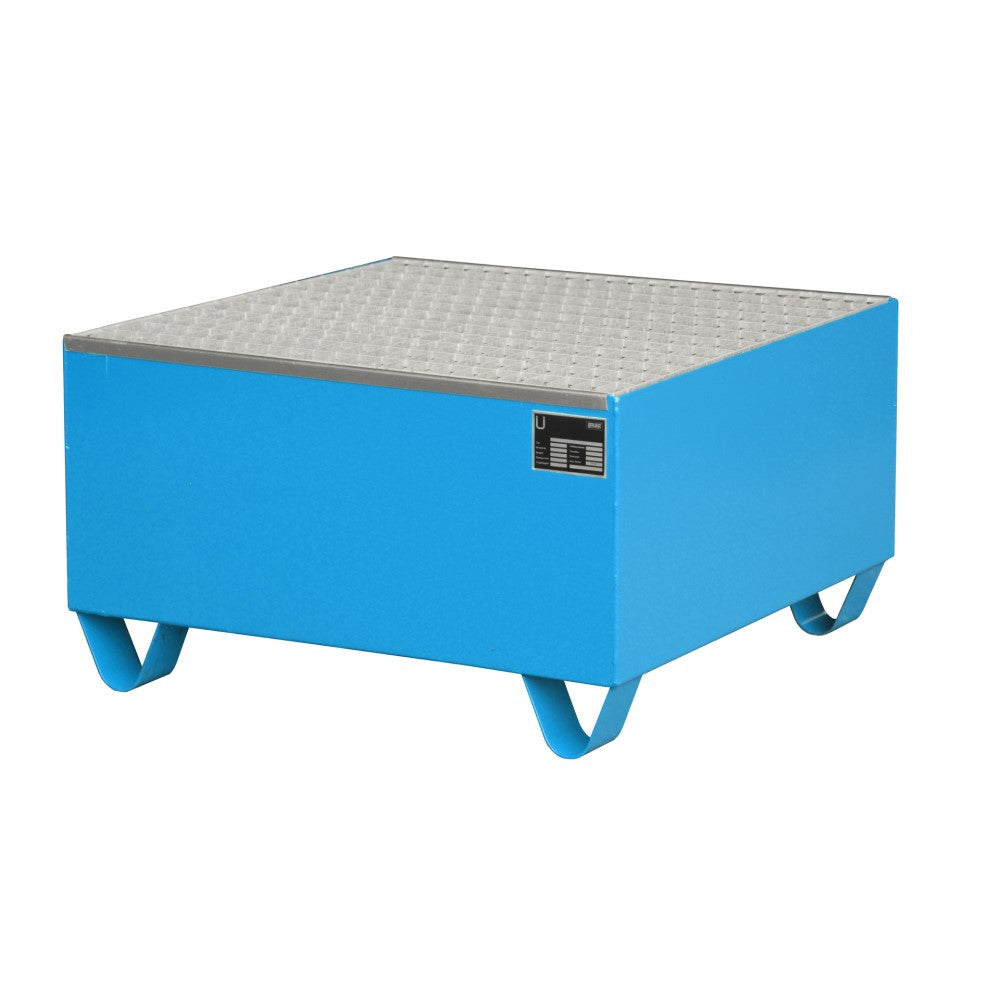 Bauer AM-1 Uppsamlingskärl med Galvaniserat Galler för ett 200 liters Fat