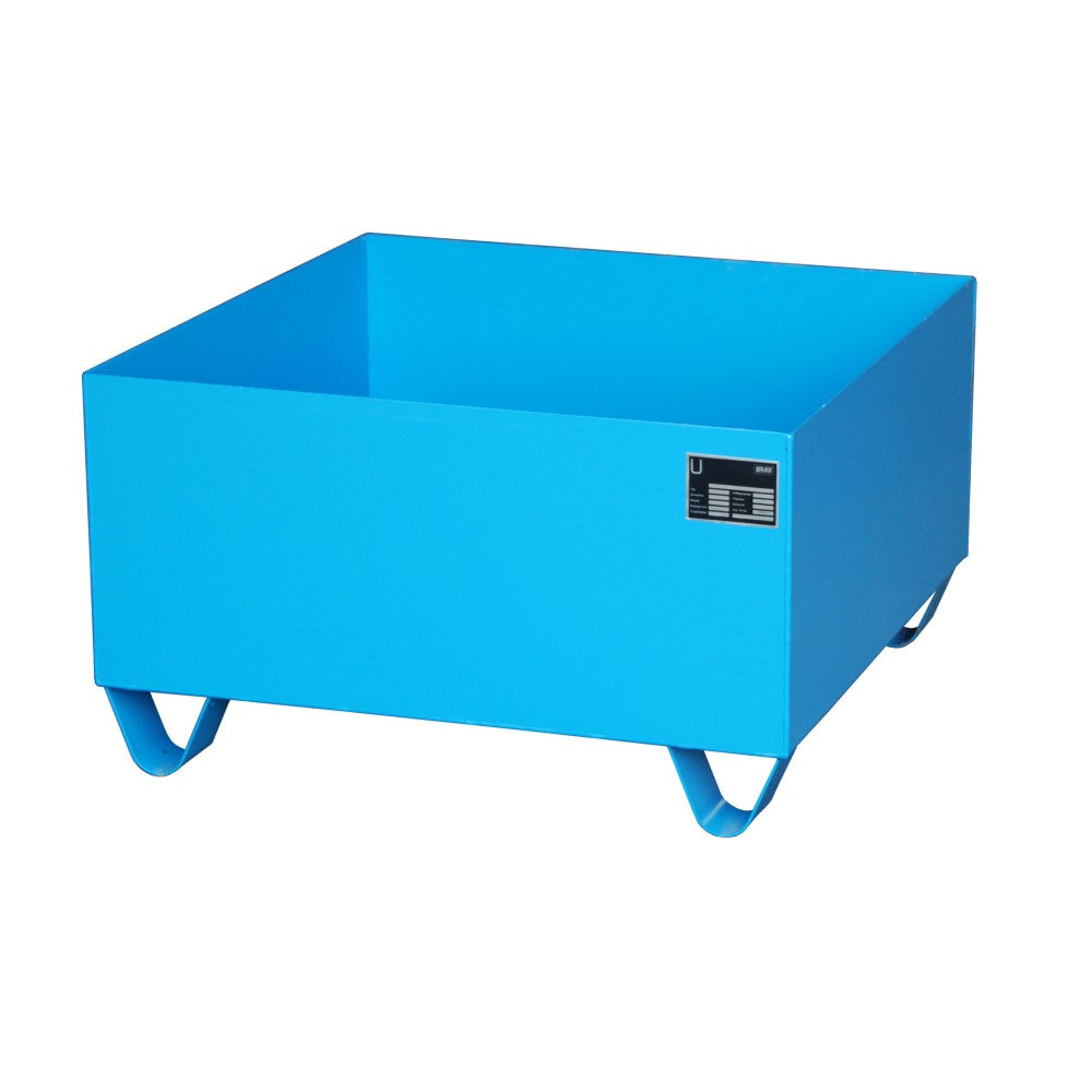 Bauer 2000 / 2001 Uppsamlingskärl i stål för mindre dunkar och burkar