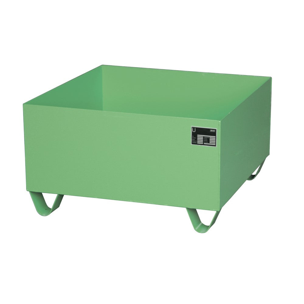 Bauer 2000 / 2001 Uppsamlingskärl i stål för mindre dunkar och burkar