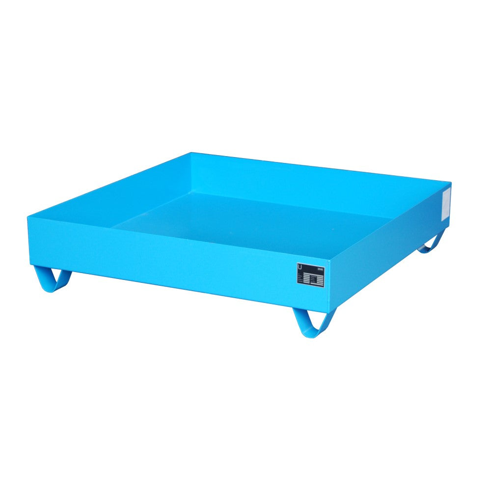 Bauer 2030 / 2031 Uppsamlingskärl i stål som rymmer 259 liter - För dunkar och mindre behållare