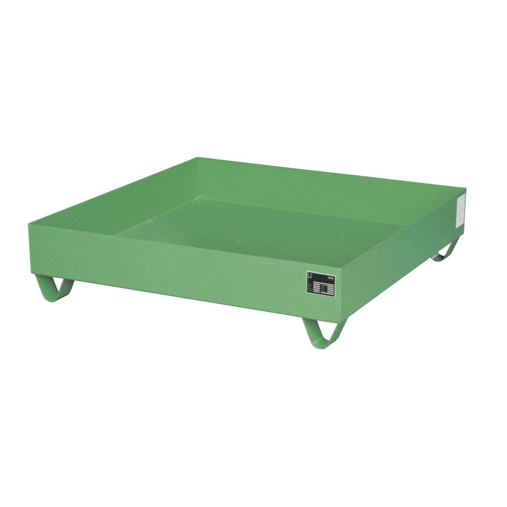 Bauer 2030 / 2031 Uppsamlingskärl i stål som rymmer 259 liter - För dunkar och mindre behållare