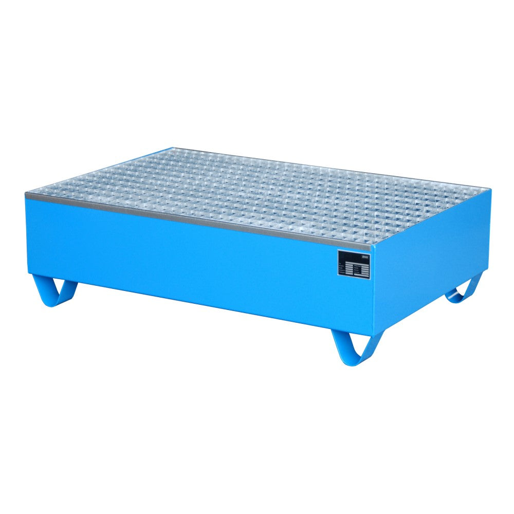 Bauer ECO 2/200 Uppsamlingskärl med Galvaniserat Galler för två 200 liters Fat