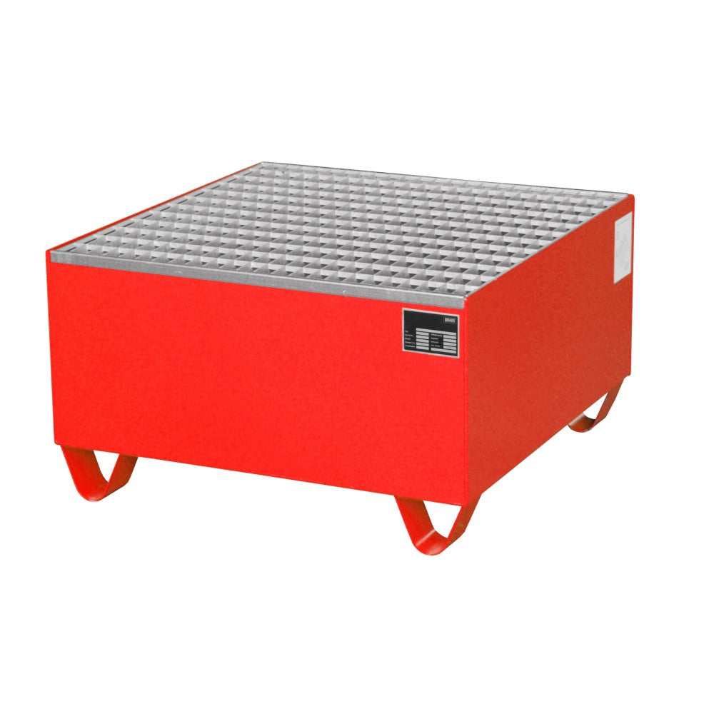 Bauer ECO 1/200 Uppsamlingskärl med Galvaniserat Galler för ett 200 liters Fat