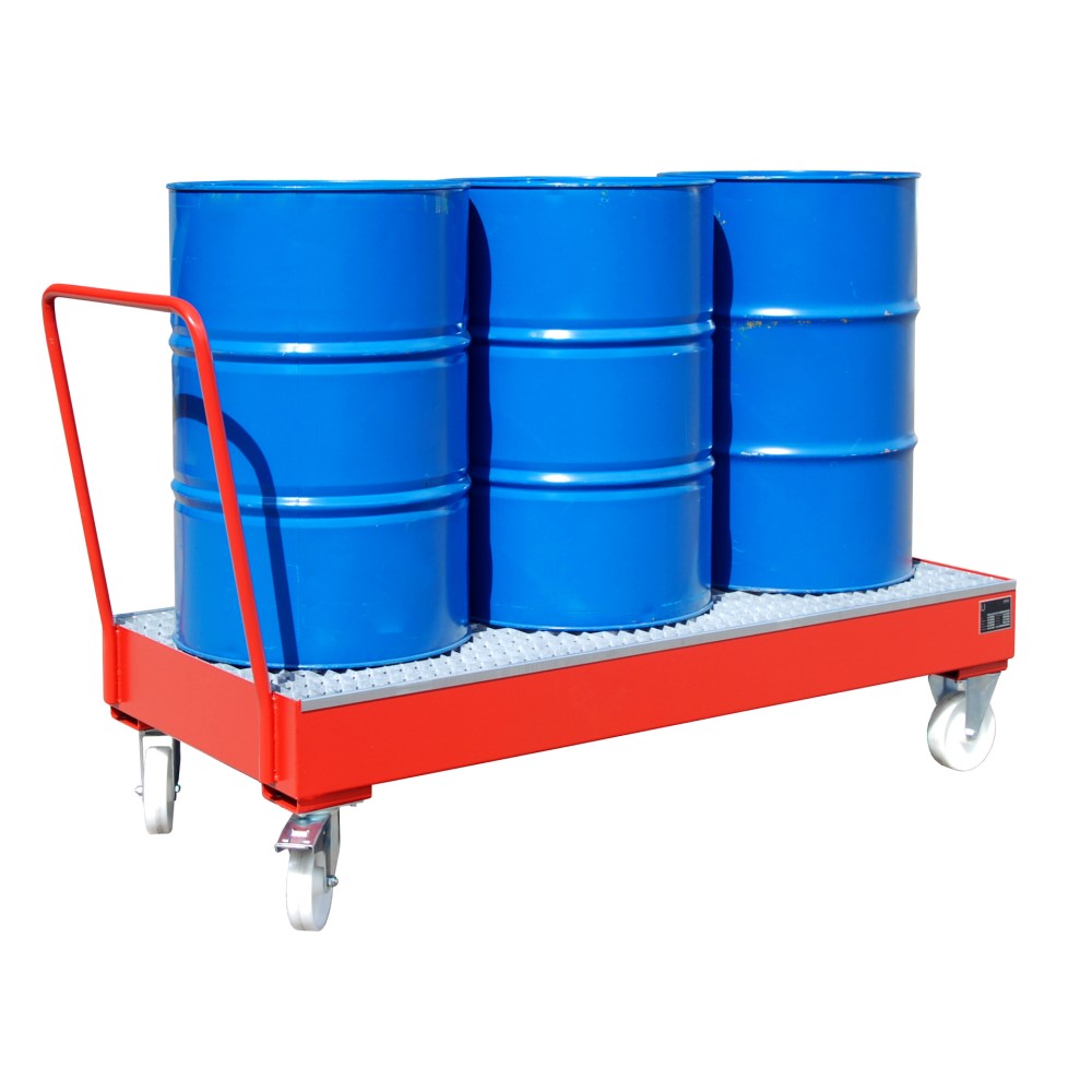 Mobila uppsamlingskärl för 1-3 st 200-liters fat – Bauer Serie 2000