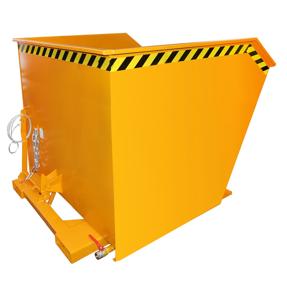 Bauer Tippcontainer SGU separerar spån från vätskor