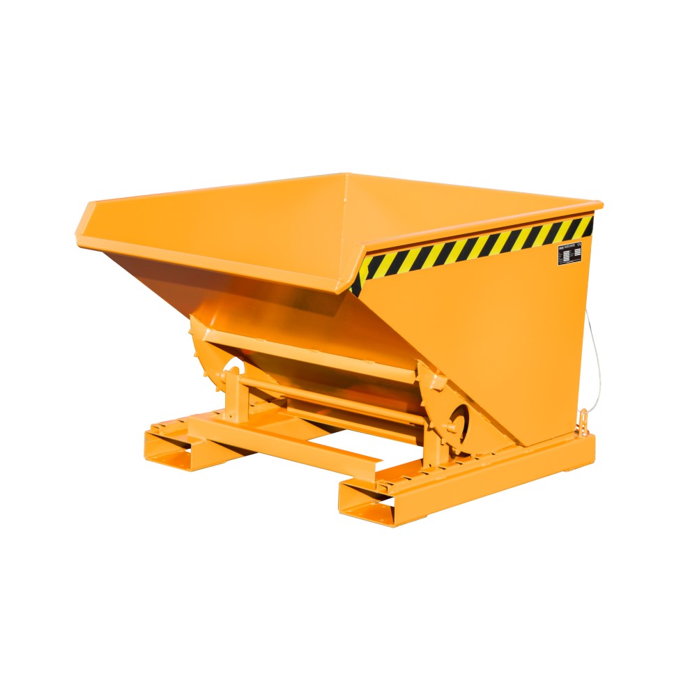 EXPO Tippcontainer, kompakt, robust och enkel att tömma | Bauer