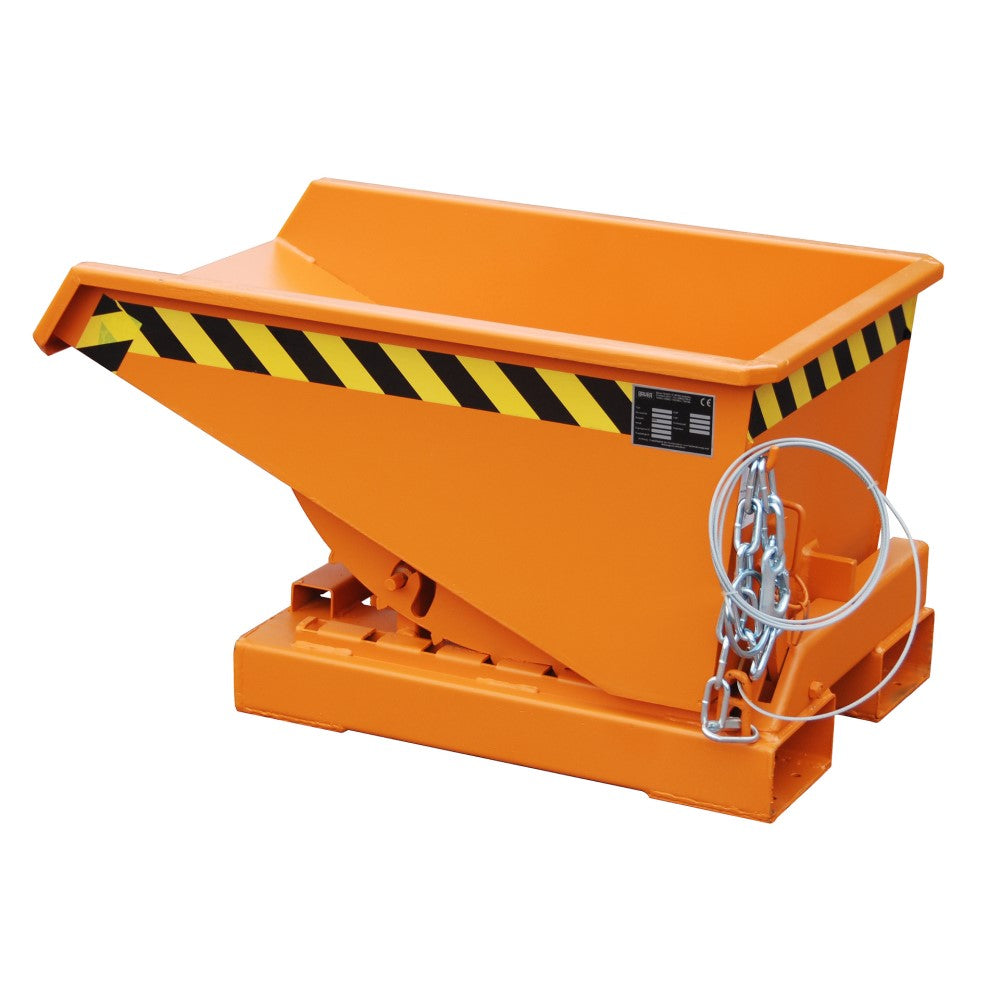 Bauer Tippcontainer EXPO Kompakt med framåtrullande tömningsmekanism