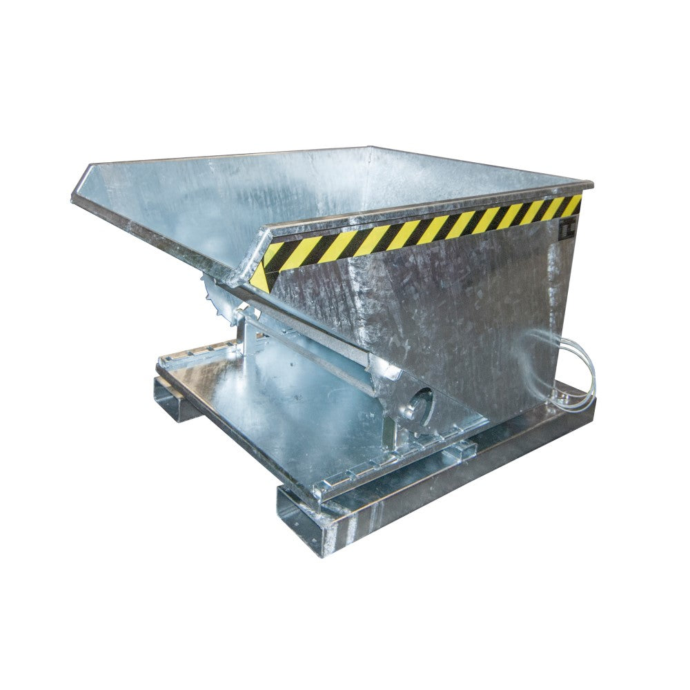 Bauer Tippcontainer 3S med tömning i tre riktningar