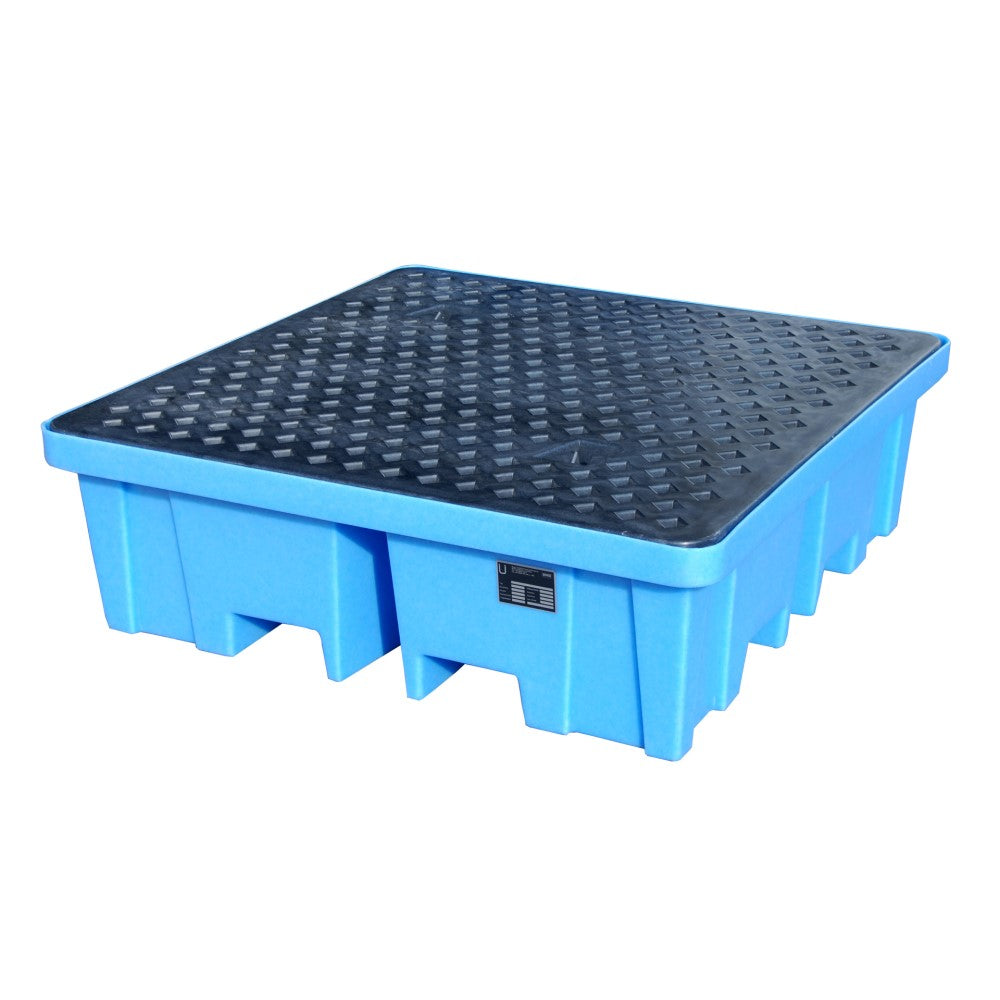 Bauer WPA-PE Fatpall i polyeten för 2 eller 4 st 200L fat