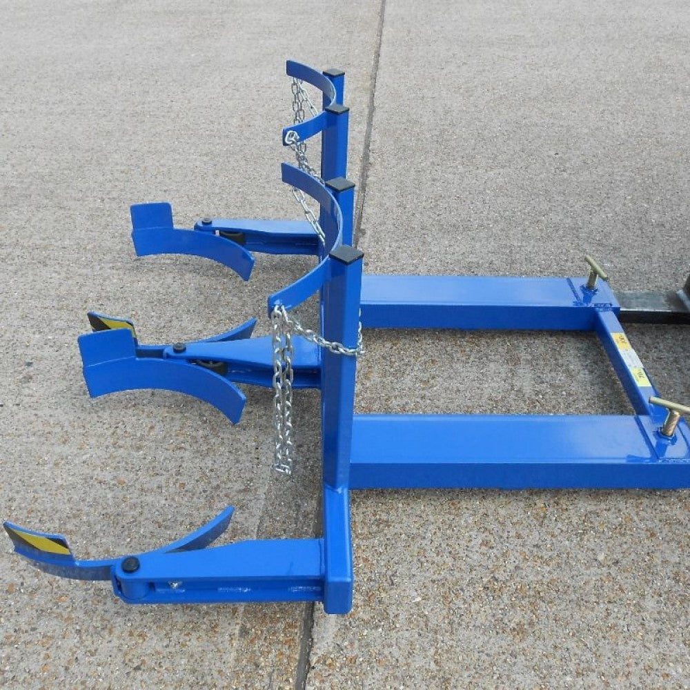 St Claire GRAB-O-MATIC 2-DLR-GB Fatlyft med Basgrepp för två kantlösa plastfat