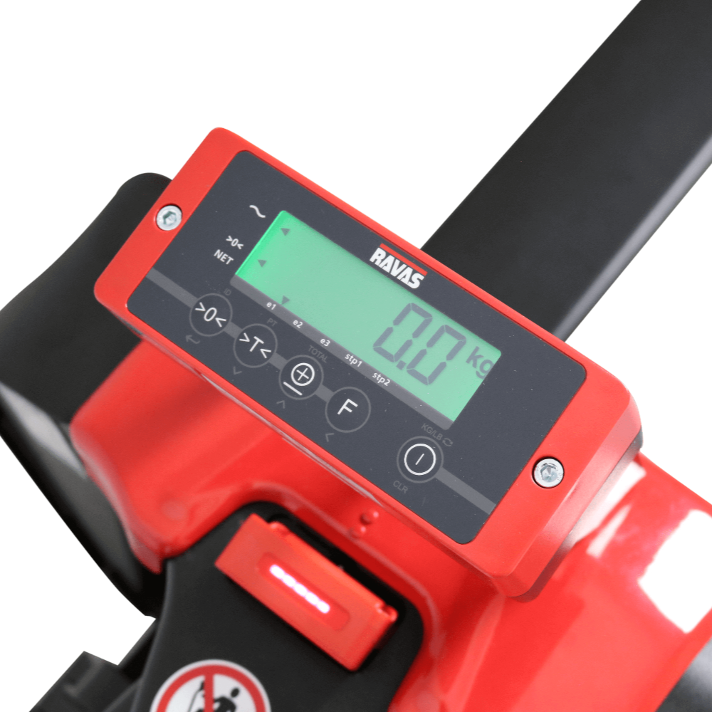 RAVAS Ergo Truck-2 Elektrisk Pallyftare med Våg