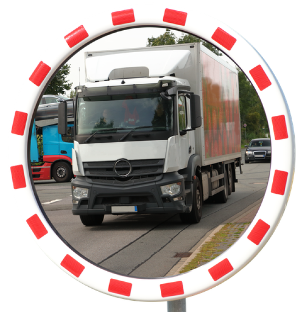 Dancop Trafikspegel TM INOX Rund