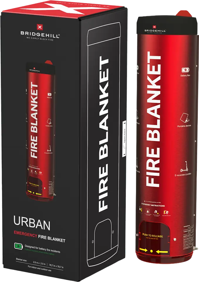 Urban Emergency Fire Blanket 2 × 2 m