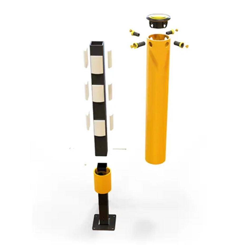 iFlex Skyddsstolpe / Pollare – Flexibelt och robust kollisionsskydd för industrimiljöer