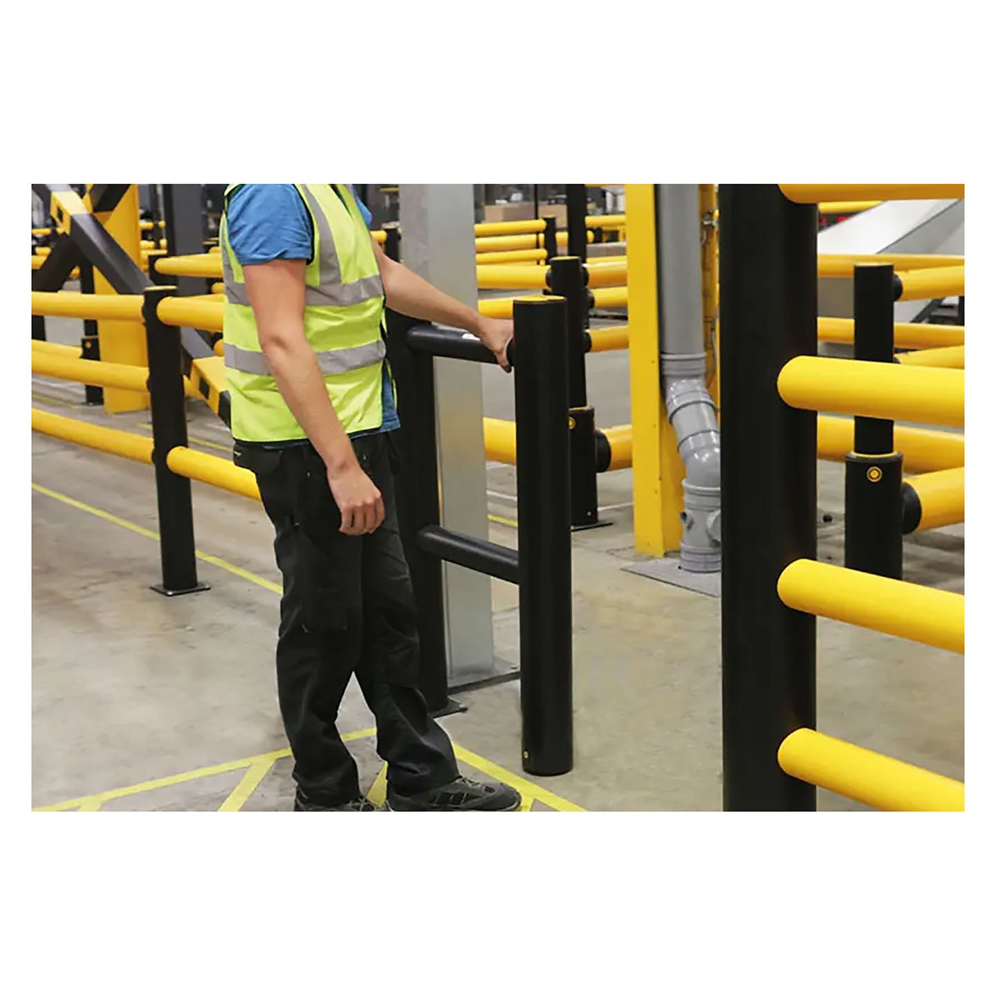 iFlex Skjutgrind – Effektiv och platsbesparande passagekontroll