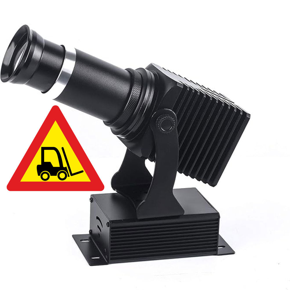 Claitec Varselprojektor 50W Fast bild