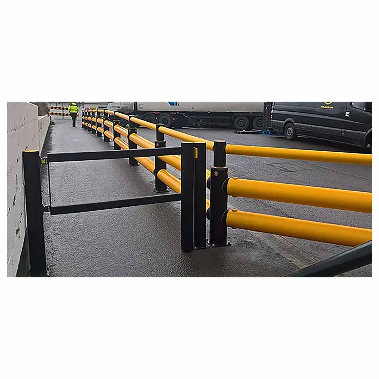 iFlex Swing Gate/Trafikgrind – Effektiv passagekontroll i industrimiljöer