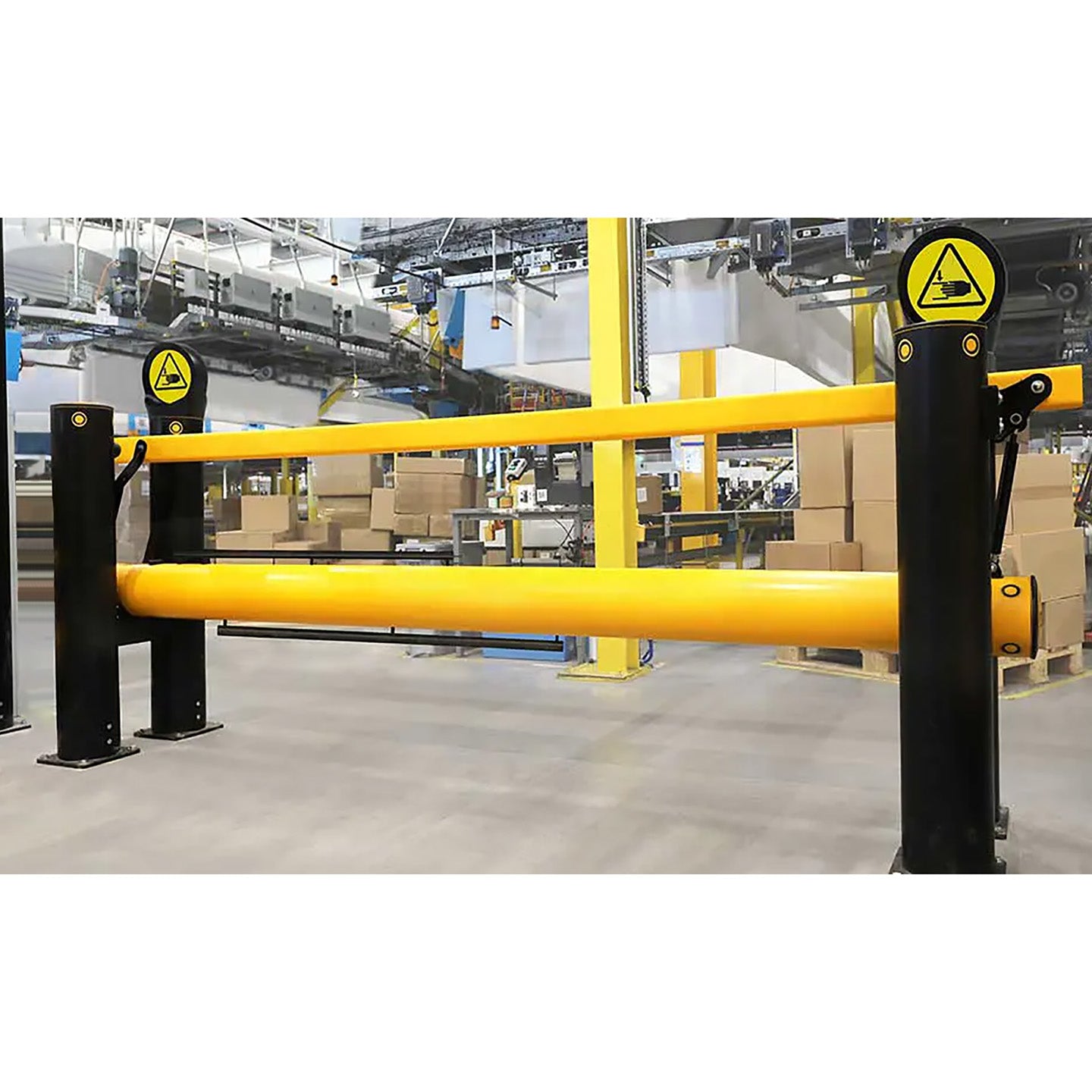 iFlex Trafikgrind – Säkra lastningszoner med robust grind