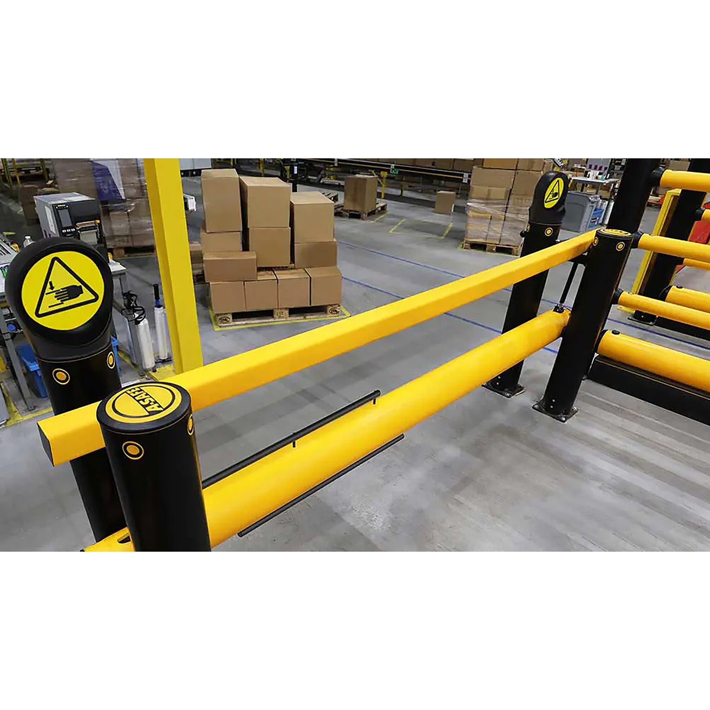 iFlex Trafikgrind – Säkra lastningszoner med robust grind