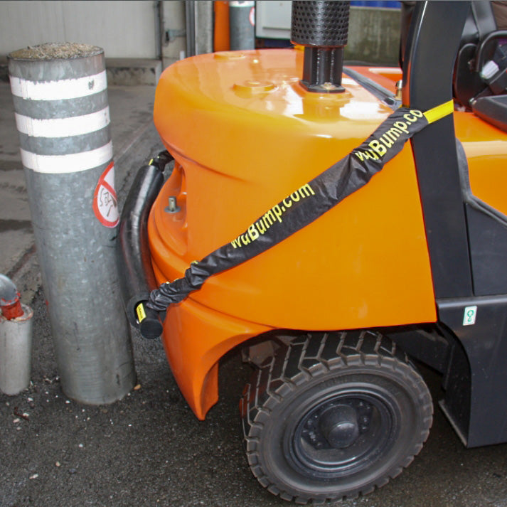 wuQeen – Kraftig bumper med remfäste för truckar