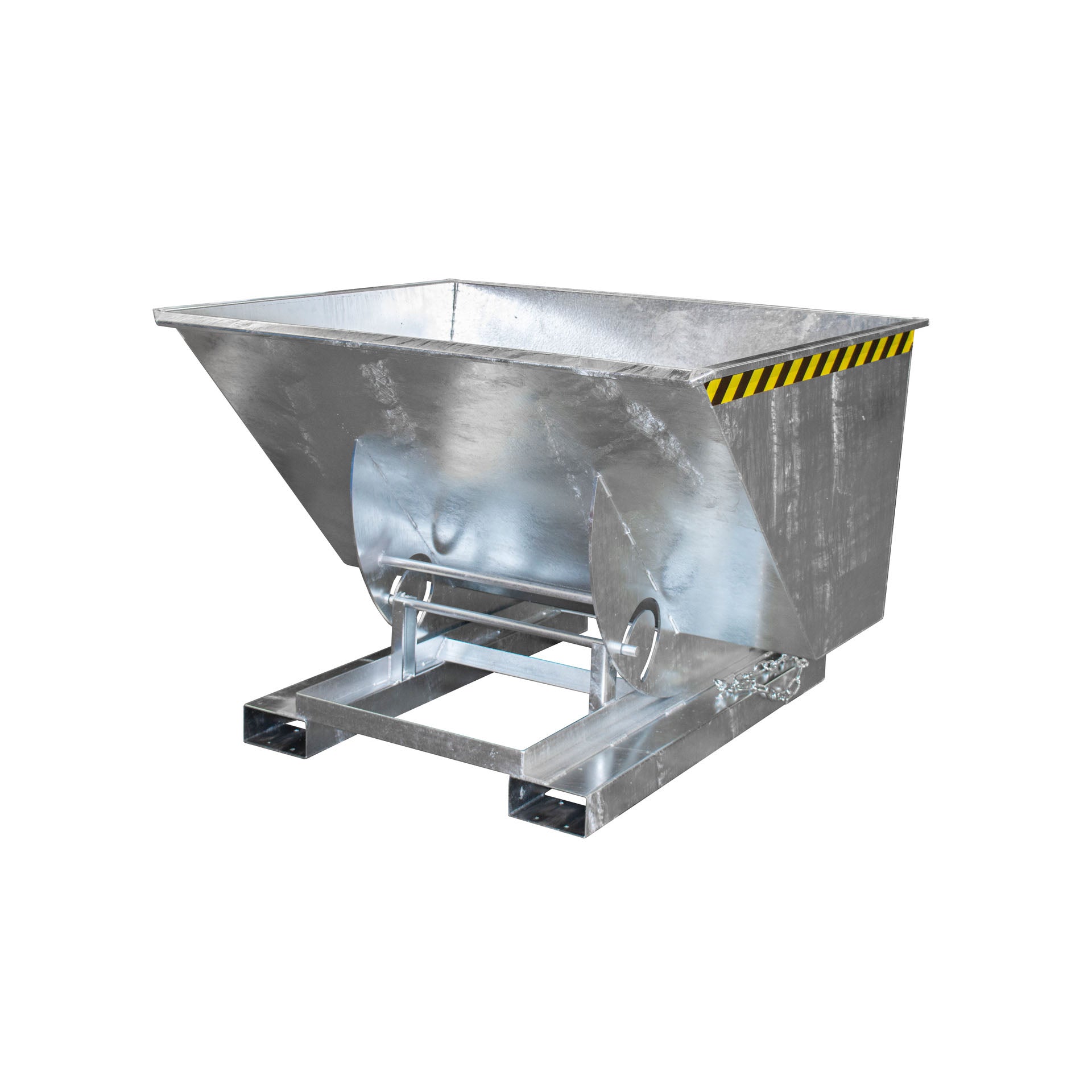 Bauer Tippcontainer AK med framåtrullande tömningsmekanism