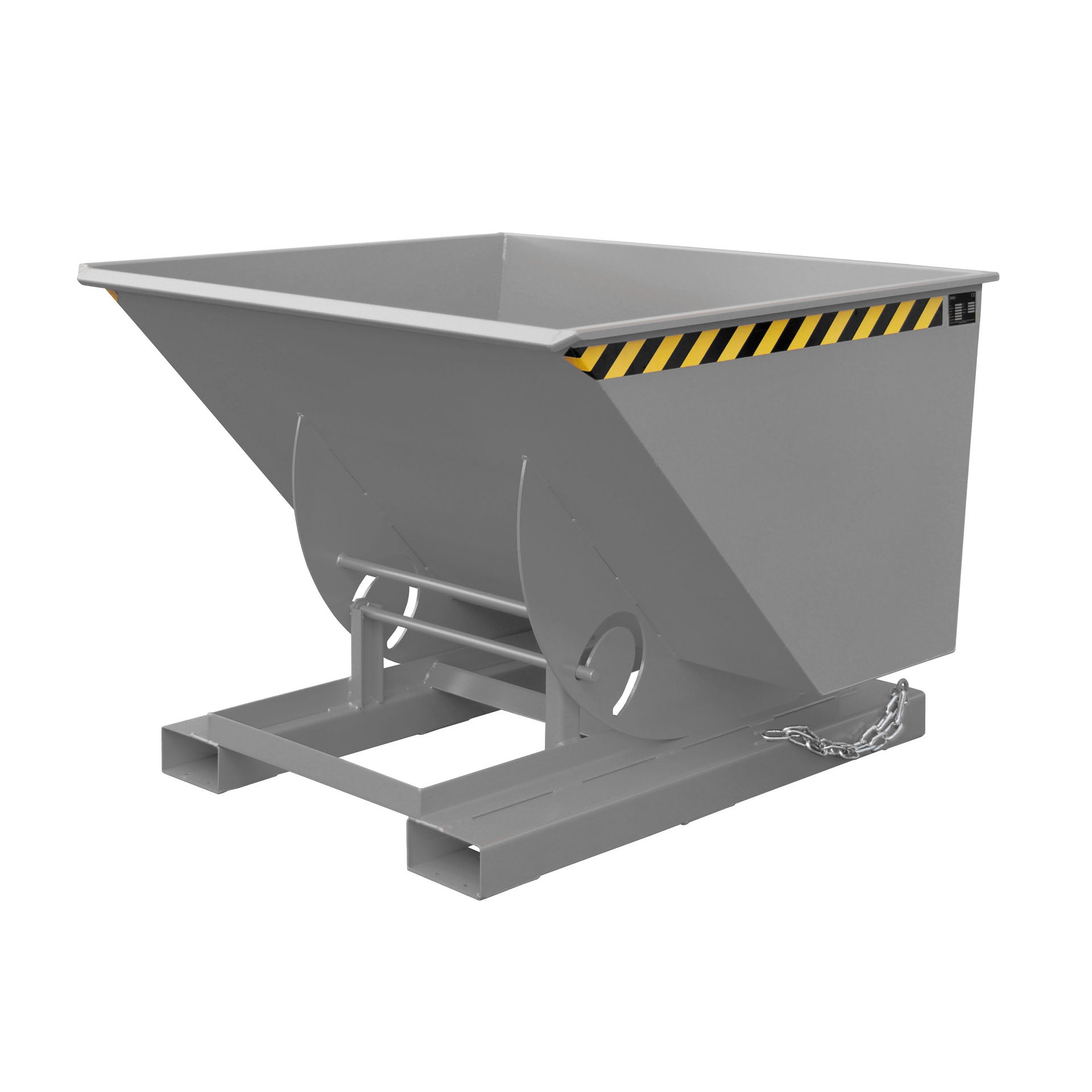 Bauer Tippcontainer AK med framåtrullande tömningsmekanism