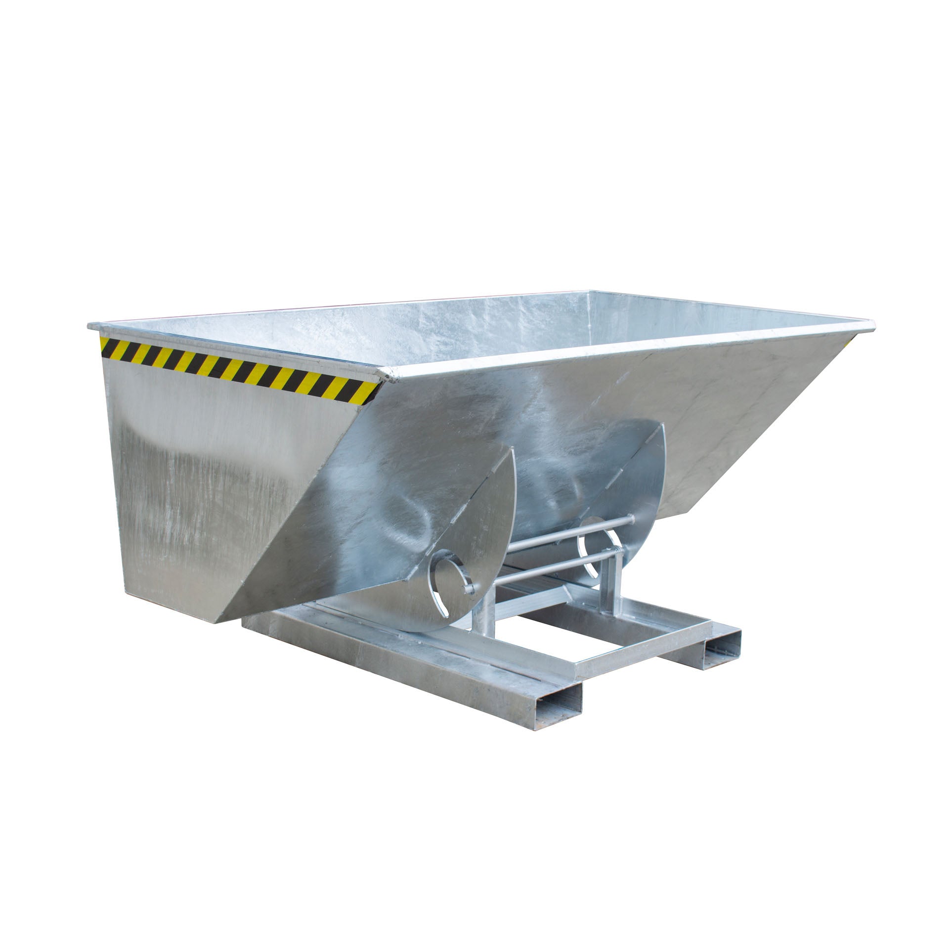 Bauer Tippcontainer AK med framåtrullande tömningsmekanism