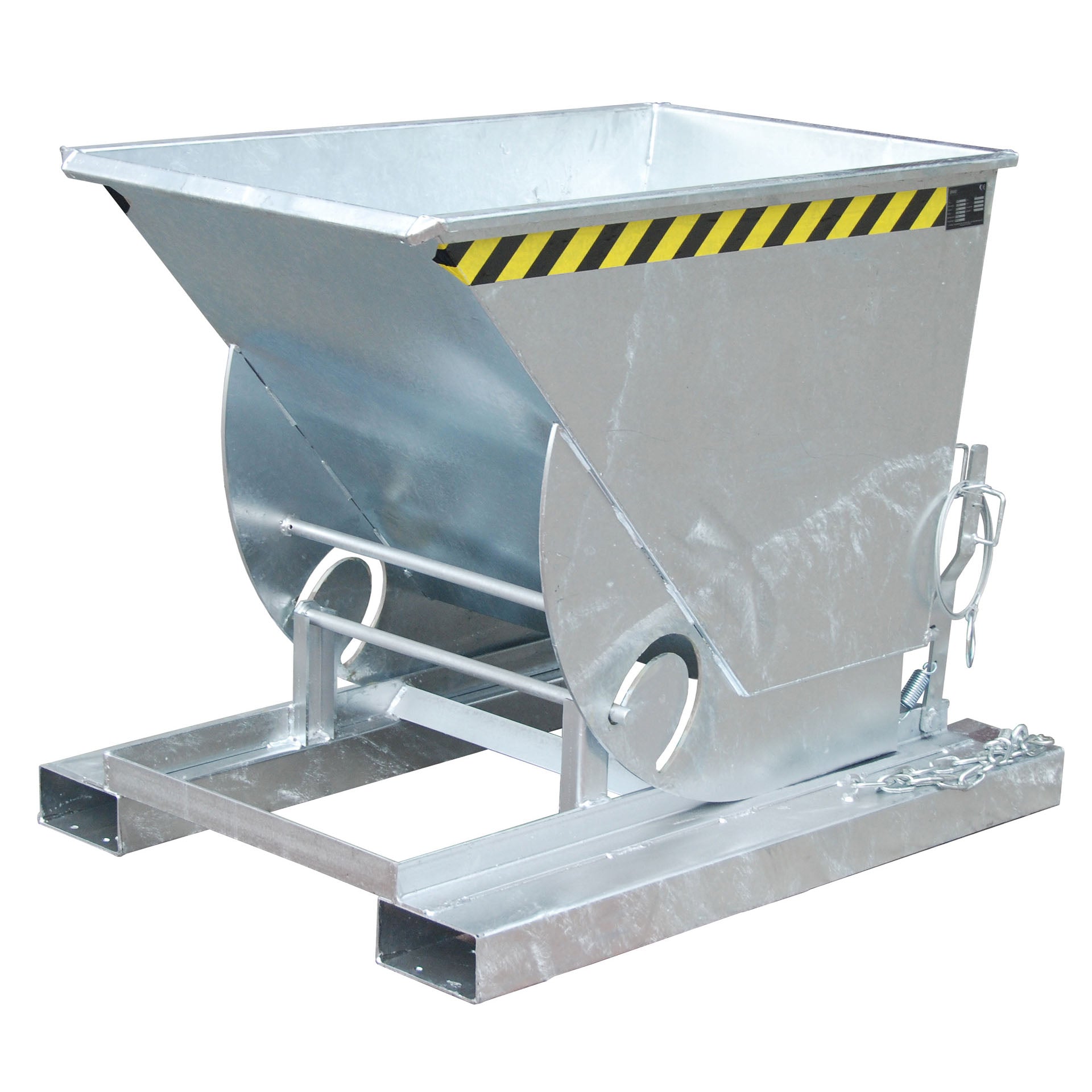 Bauer Tippcontainer AK med framåtrullande tömningsmekanism