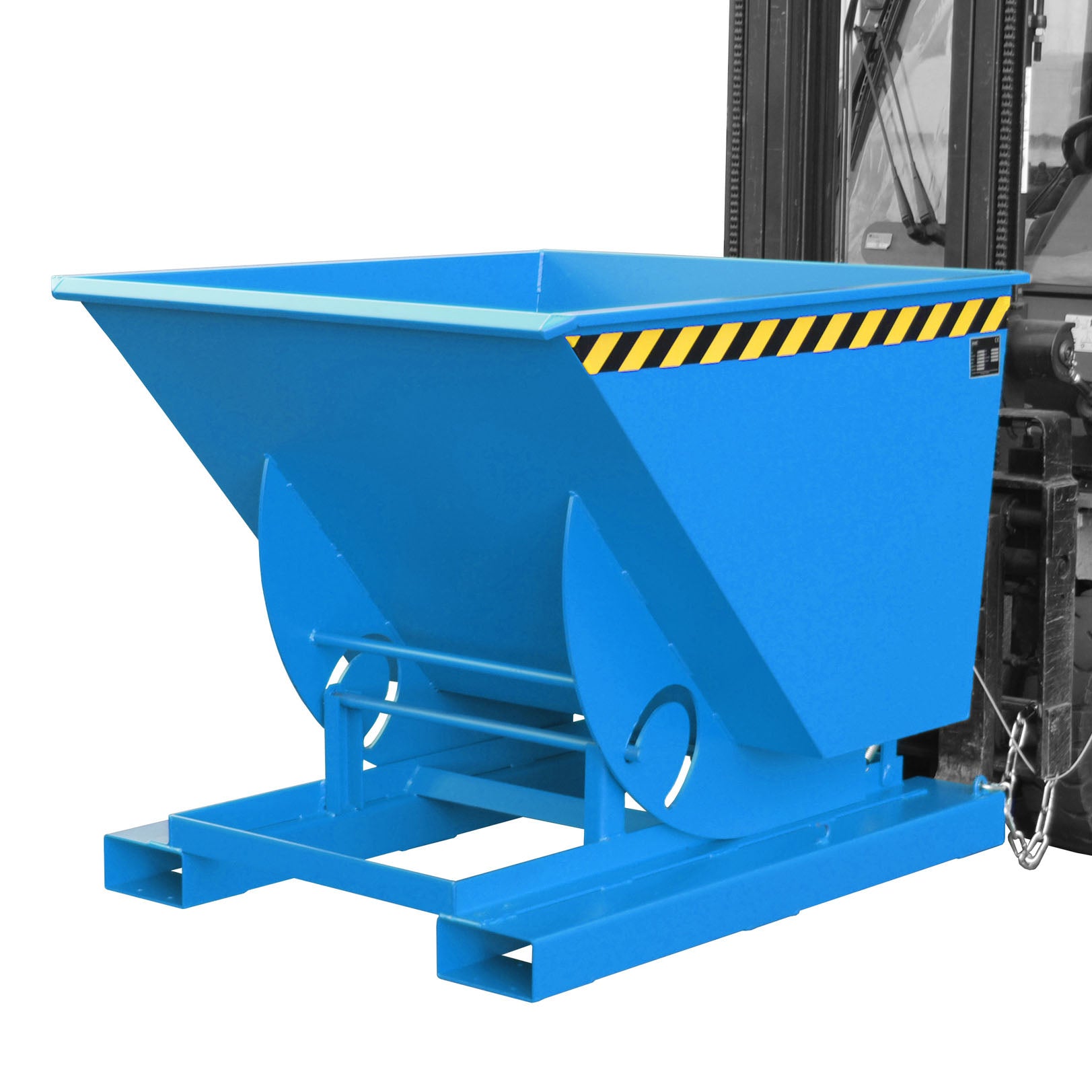 Bauer Tippcontainer AK med framåtrullande tömningsmekanism
