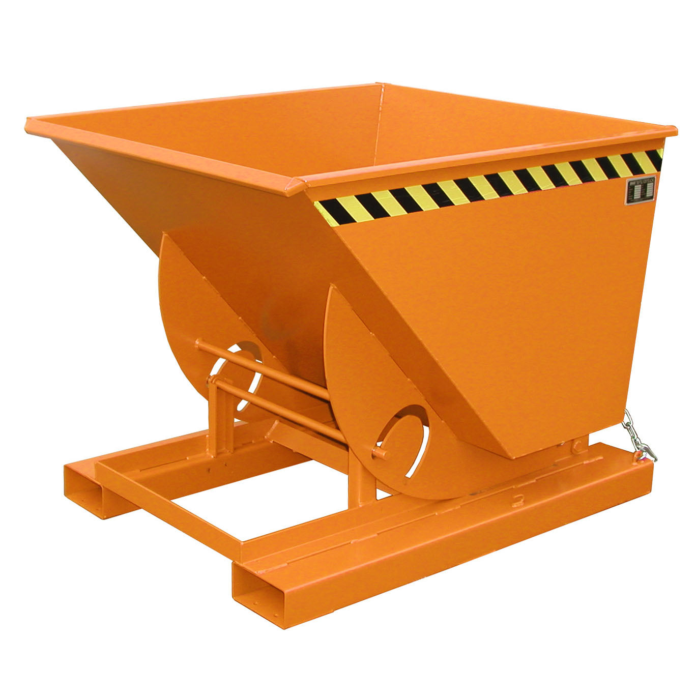 Bauer Tippcontainer AK med rullmekanism