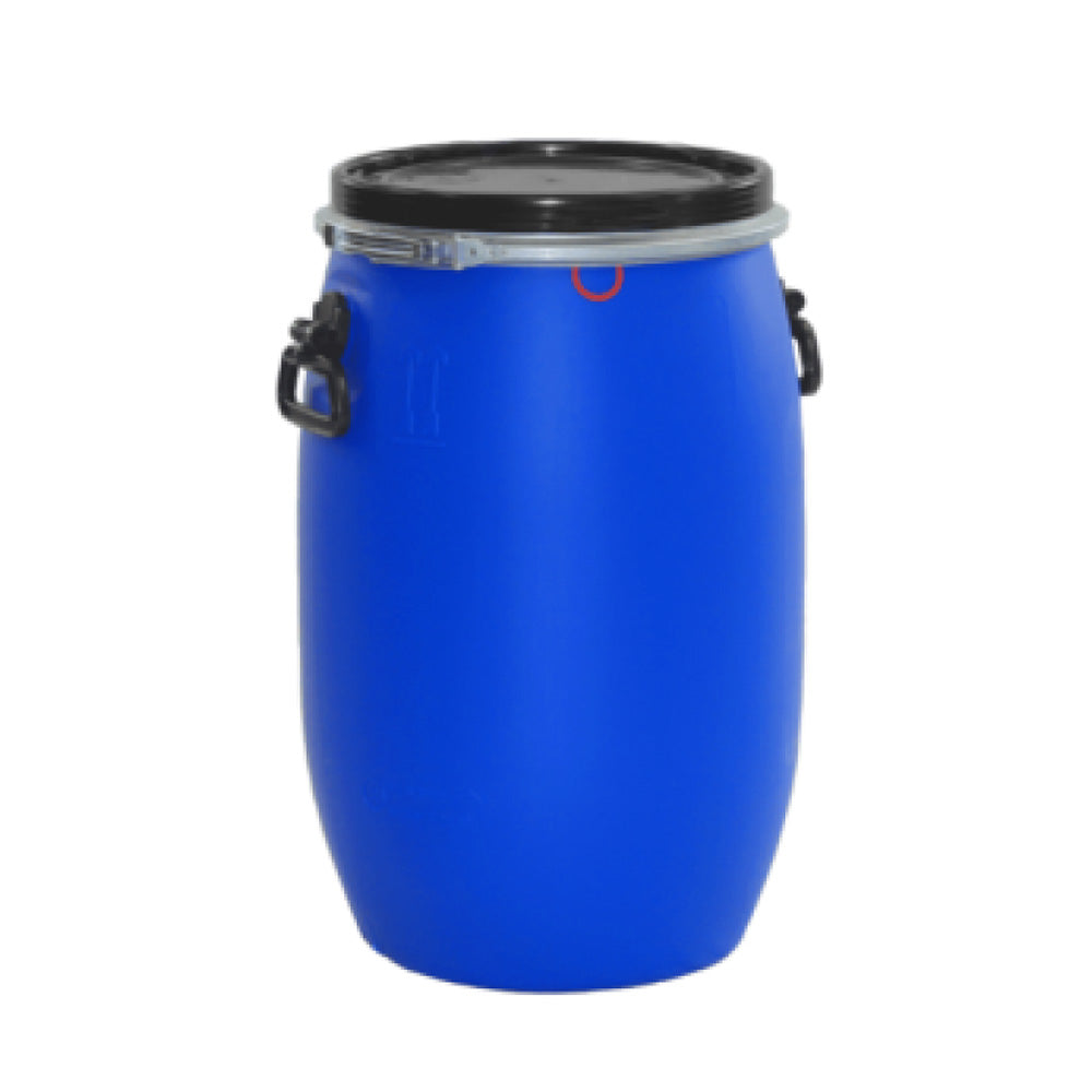 Plastfat med lock - 60 liter
