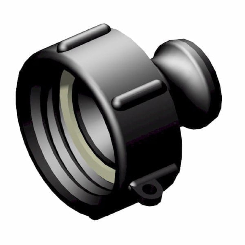 Adapter för IBC 25mm kamlock hane x S60x6 hona