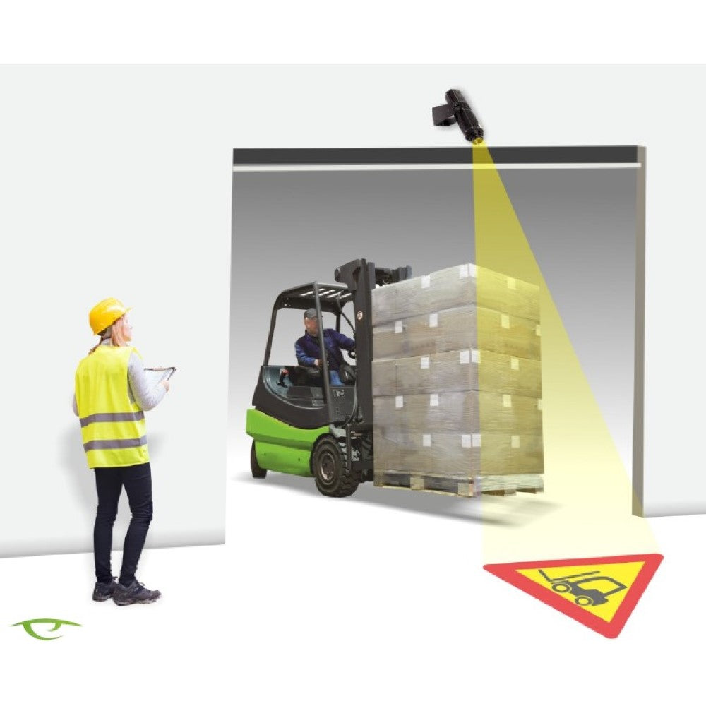 Claitec Varselprojektor 50W Fast bild