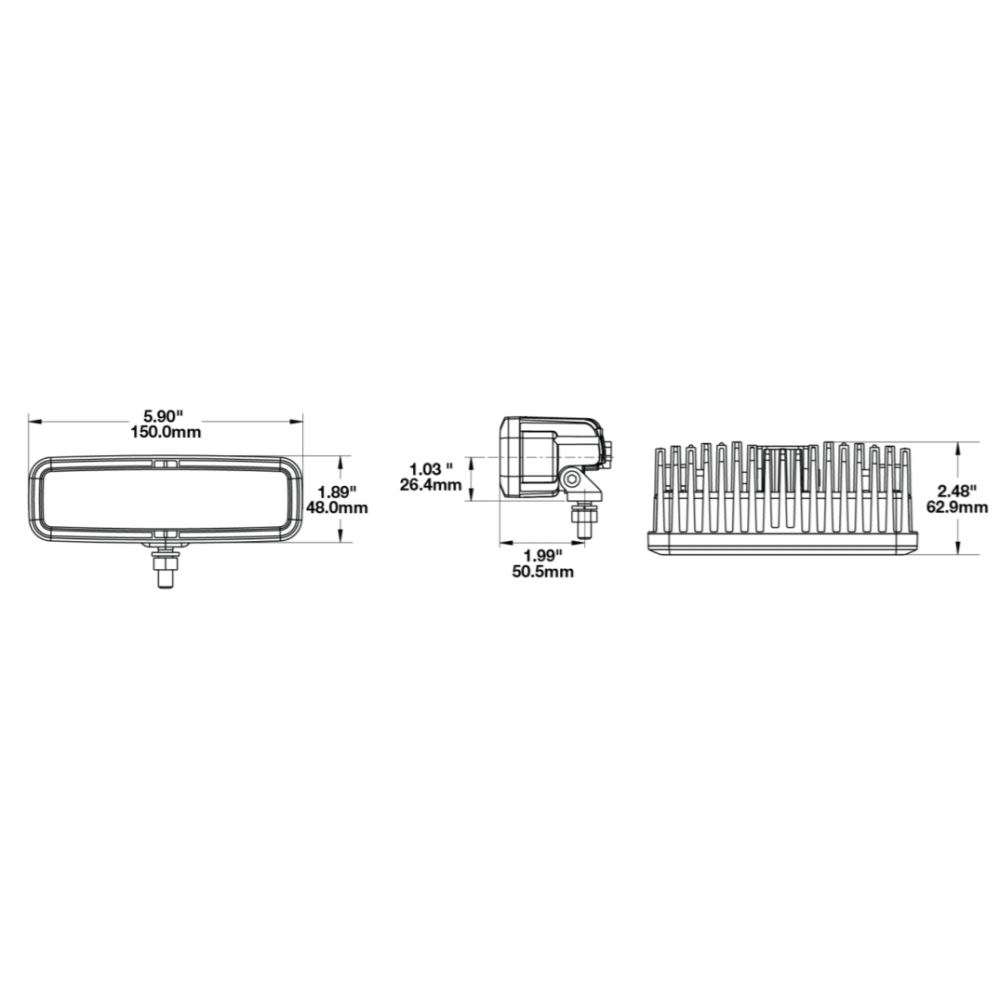 J.W. Speaker 793 - LED Varningsljus